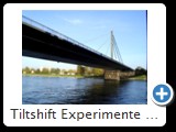 Tiltshift Experimente 2010 Karlsruhe-Rheinbrücke